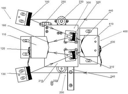 MEMS光開(kāi)關(guān)矩陣多光束切換工作原理圖