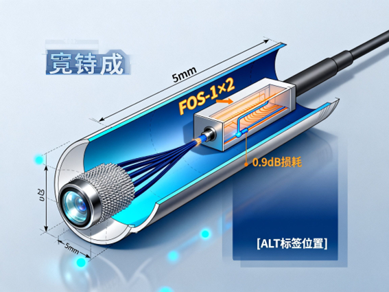 醫療內窺鏡集成示意圖