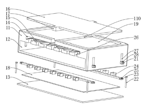 磁光開(kāi)關(guān)混合器件爆炸圖限位結構細節科毅光通信  - 廣西科毅光通信