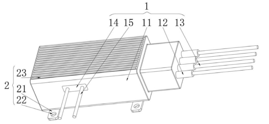 種帶反向端口的磁光開(kāi)關(guān)的立體結構示意圖 - 廣西科毅光通信 種帶反向端口的磁光開(kāi)關(guān)的立體結構示意圖 - 廣西科毅光通信