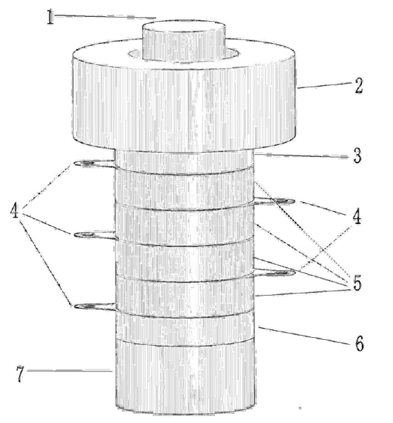 基于多層嵌套壓電堆的加速度傳感器結構圖 - 廣西科毅光通信 基于多層嵌套壓電堆的加速度傳感器結構圖 - 廣西科毅光通信