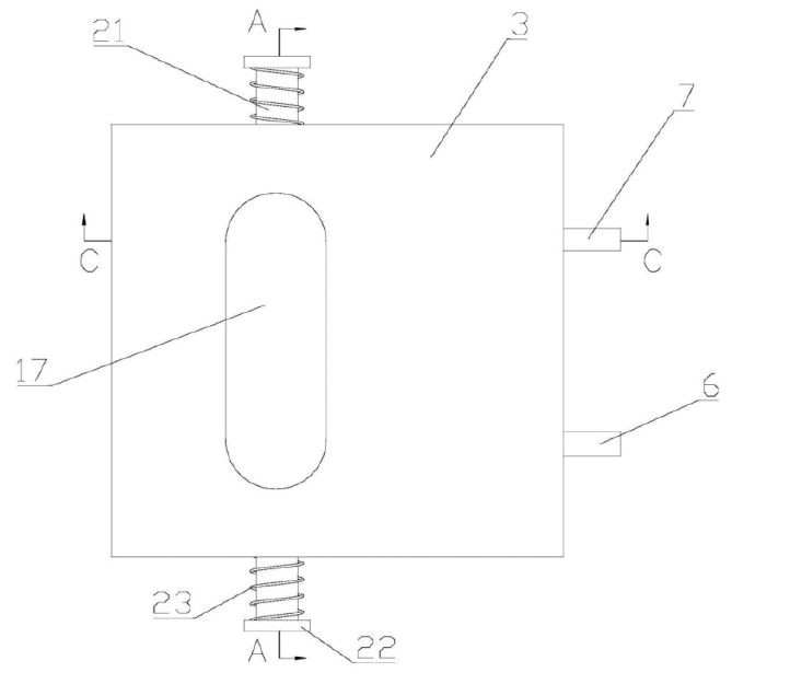 節能MEMS光開(kāi)關(guān)俯視圖 - 廣西科毅光通信