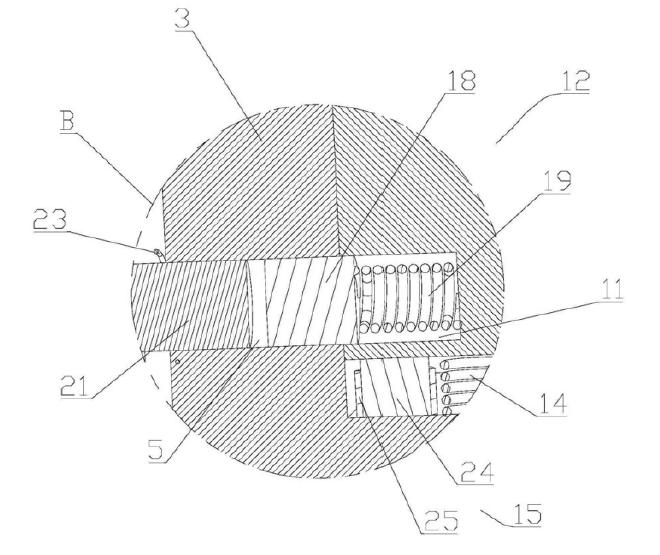 節能MEMS光開(kāi)關(guān)固定桿與頂桿配合細節圖 - 廣西科毅光通信