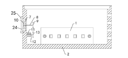 抗彎曲光纖分路器散熱系統結構示意圖-廣西科毅光通信